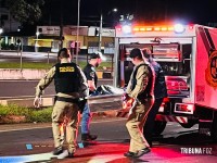 Motociclista morre após grave acidente na marginal da BR-277 em Santa Terezinha de Itaipu