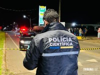 Motociclista morre após grave acidente na marginal da BR-277 em Santa Terezinha de Itaipu