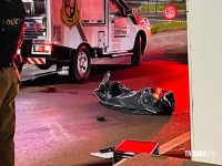 Motociclista morre após grave acidente na marginal da BR-277 em Santa Terezinha de Itaipu