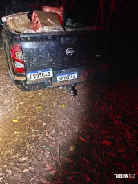 PF e PM apreendem mais de 1,2 tonelada de maconha após interceptação de embarcação em Santa Helena