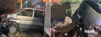Caminhão desgovernado causa colisão com vários veículos e deixa dois feridos no centro de Ciudad del Este