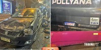 Caminhão desgovernado causa colisão com vários veículos e deixa dois feridos no centro de Ciudad del Este