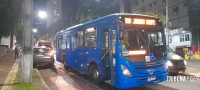 Condutor passa mal e provoca acidente no centro de Foz do Iguaçu