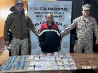 Traficante é preso transportando 106 pedras de crack em Presidente Franco no Paraguai