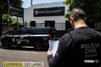Polícia Civil localiza e prende condenado por tráfico de drogas no centro da cidade de Santa Helena