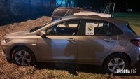 PM recupera veículo roubado no bairro Portal da Foz em Foz do Iguaçu PM recupera veículo roubado no bairro Portal da Foz em Foz do Iguaçu