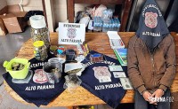 Brasileiro é preso em Minga Guazú no Paraguai com 1400 gramas de haxixe