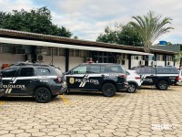 Núcleo de Inteligência da Policia Civil prende dois homens armados no Jardim América em Foz do Iguaçu