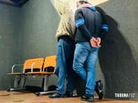 Núcleo de Inteligência da Policia Civil prende dois homens armados no Jardim América em Foz do Iguaçu