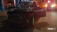 Motociclista é socorrido pelo Siate após colisão na Av. Morenitas 