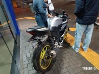 Motociclista é socorrido pelo Siate após colisão na Av. Morenitas 