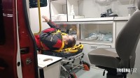 Motociclista é socorrido pelo Siate após colisão na Av. Morenitas 