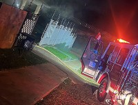 Incêndio danifica parcialmente casa no bairro de San José em Ciudad Del Este
