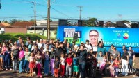 Deoclecio Duarte comemora nos bairros um ano do Programa Paraná da Gente