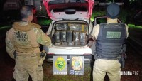 PF e PM apreendem mais de uma tonelada de maconha em Santa Helena