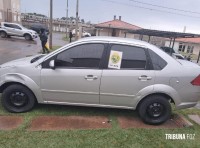 Polícia Militar recupera veículo utilizado em roubos em Foz do Iguaçu