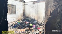 Fogo no cabaré: incêndio de grandes proporções destrói boate durante a madrugada em Santa Helena
