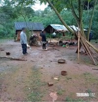 Indígena sofreu queimaduras após cair em uma fogueira na Vila de Miri Marangatu, em Puerto Iguazu na Argentina
