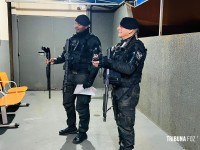 GTA da Guarda Municipal apreende pistola e espingarda calibre 12 no Jardim Jupira em Foz do Iguaçu