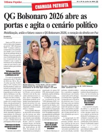 QG Bolsonaro 2026 abre as portas e agita o cenário político