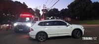SAMU socorre motociclista gravemente ferido após colisão na Av. Javier Koelbel 