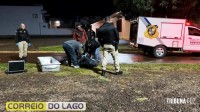 Homem morto por disparo de arma de fogo no distrito de São Clemente em Santa Helena durante a madrugada