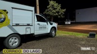 Homem morto por disparo de arma de fogo no distrito de São Clemente em Santa Helena durante a madrugada