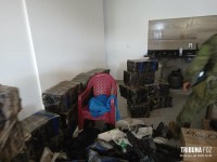 PF e PM apreendem 2.240,5 Kg de maconha em depósito clandestino em Foz do Iguaçu