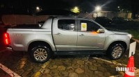 Polícia Militar recupera caminhonete roubada em área rural de Foz do Iguaçu 