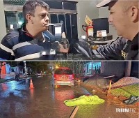 Mulher morre após colisão entre motocicleta e carro em Hernandarias no Paraguai