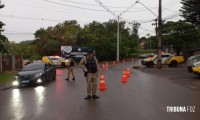 PM intensifica fiscalização de trânsito durante a Operação Força Total XXVIII em São Miguel do Iguaçu