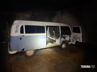 PF e PM desarticulam dois depósitos clandestinos de pneus contrabandeados em Foz do Iguaçu