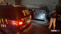 PRF recupera veículo furtado e prende homem horas após deixar a prisão na BR-277 em Santa Terezinha de Itaipu