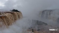 Vazão das Cataratas do Iguaçu chega a 6 milhões de litros d’água  por segundo 