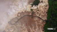 Vazão das Cataratas do Iguaçu chega a 6 milhões de litros d’água  por segundo 