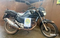 PM recupera motocicleta furtada e prende condutor por receptação em Foz do Iguaçu 