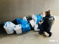 EOPE da Guarda Municipal prende quatro pessoas armadas e apreende mercadorias contrabandeadas no Jardim Jupira