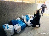 EOPE da Guarda Municipal prende quatro pessoas armadas e apreende mercadorias contrabandeadas no Jardim Jupira