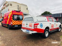 PM e Bombeiros atendem ocorrência de estupro e tentativa de homicídio em Foz do Iguaçu