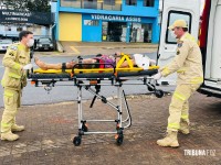 PM e Bombeiros atendem ocorrência de estupro e tentativa de homicídio em Foz do Iguaçu
