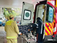 PM e Bombeiros atendem ocorrência de estupro e tentativa de homicídio em Foz do Iguaçu