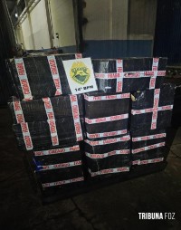 PM apreende 600 relógios descaminhados durante a Operação All In em Foz do Iguaçu 