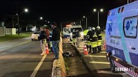 Homem tenta atravessar a BR-277 é acaba morto atropelado em Santa Terezinha de Itaipu