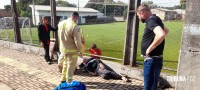 Idoso é socorrido pelo Siate após atropelamento no Porto Meira
