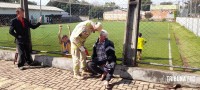 Idoso é socorrido pelo Siate após atropelamento no Porto Meira