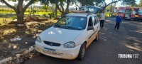 Siate socorre duas vítimas após colisão na Vila Portes