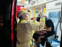 Mulher é ferida a golpes de facão no Jardim Dourado pelo ex-companheiro 