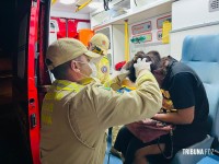 Mulher é ferida a golpes de facão no Jardim Dourado pelo ex-companheiro 