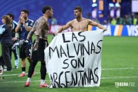 FIFA investiga faixa da Argentina sobre as Ilhas Malvinas antes da final da Copa do Mundo