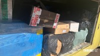 Receita Federal retém ônibus clandestino abarrotado de mercadorias na BR-277